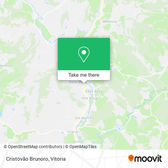 Cristóvão Brunoro map