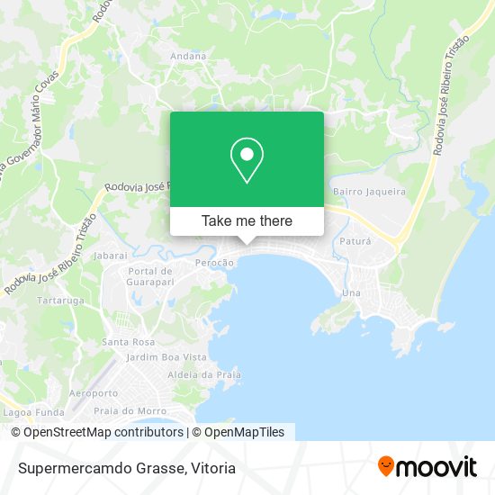 Supermercamdo Grasse map