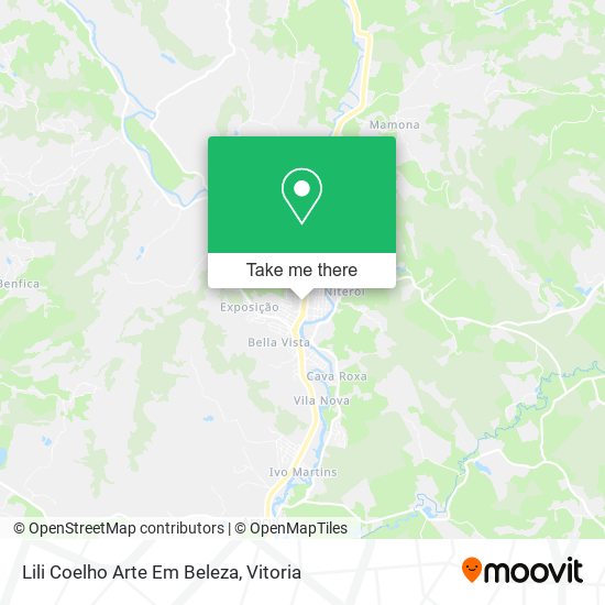 Lili Coelho Arte Em Beleza map