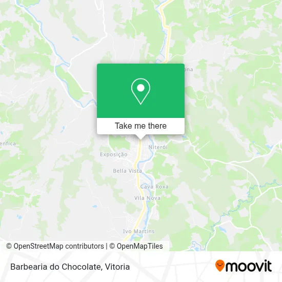 Barbearia do Chocolate map