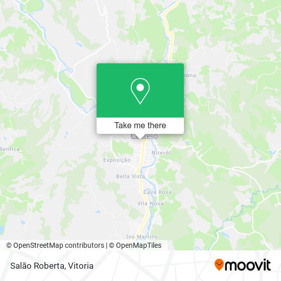 Salão Roberta map