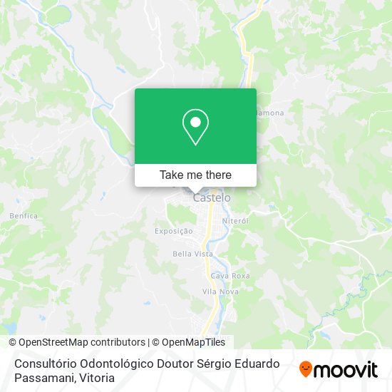 Consultório Odontológico Doutor Sérgio Eduardo Passamani map