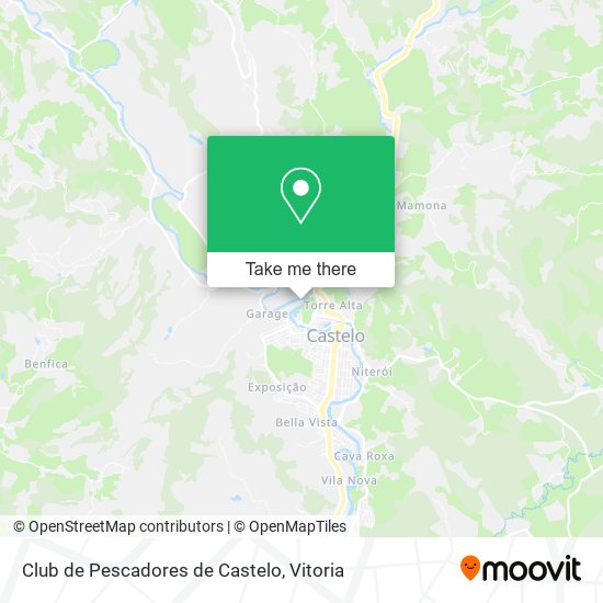 Club de Pescadores de Castelo map