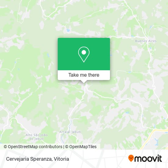 Cervejaria Speranza map