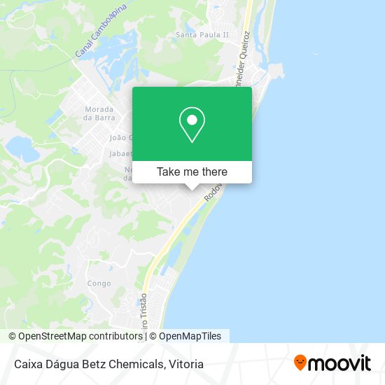 Caixa Dágua Betz Chemicals map