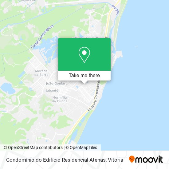 Condomínio do Edifício Residencial Atenas map