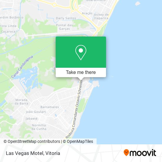 Mapa Las Vegas Motel