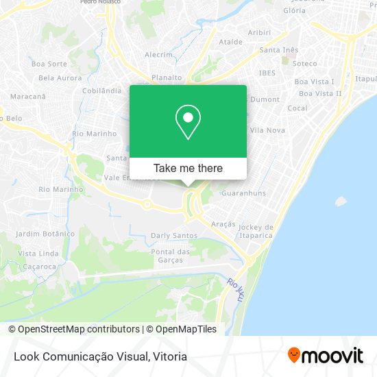 Look Comunicação Visual map