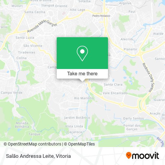 Salão Andressa Leite map