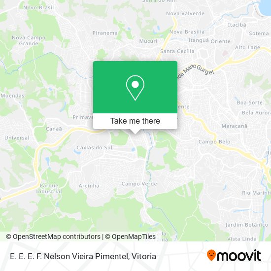 E. E. E. F. Nelson Vieira Pimentel map