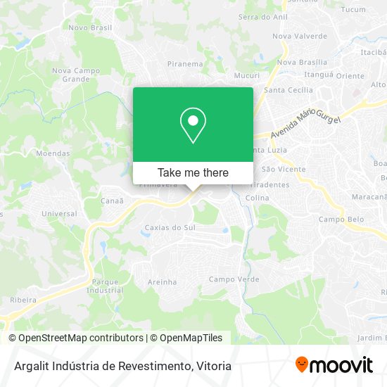 Argalit Indústria de Revestimento map