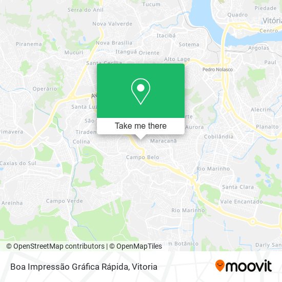Boa Impressão Gráfica Rápida map