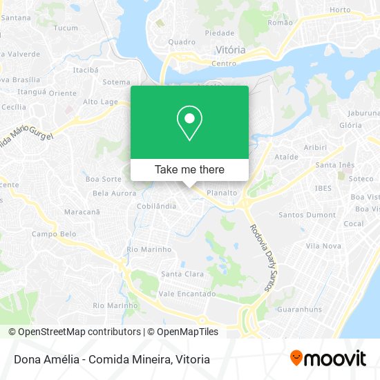 Dona Amélia - Comida Mineira map