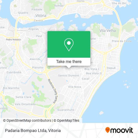 Padaria Bompao Ltda map