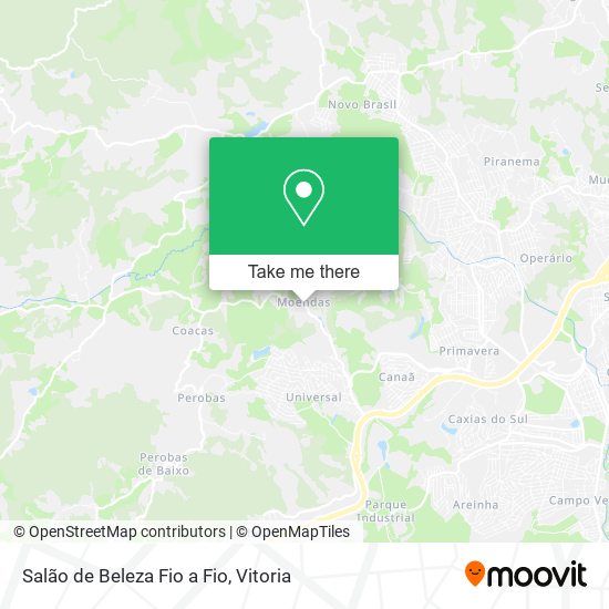 Salão de Beleza Fio a Fio map