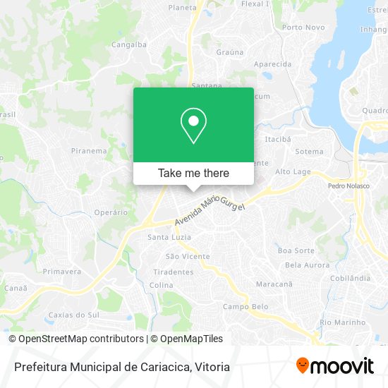Prefeitura Municipal de Cariacica map