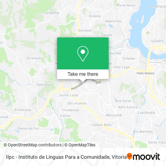 Ilpc - Instituto de Línguas Para a Comunidade map
