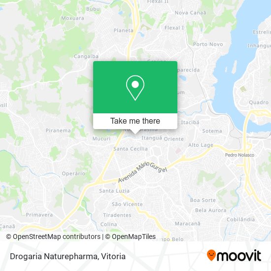 Drogaria Naturepharma map