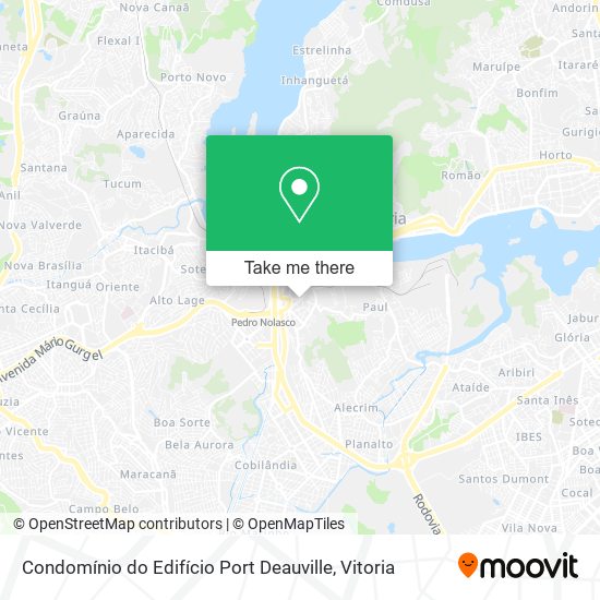 Condomínio do Edifício Port Deauville map