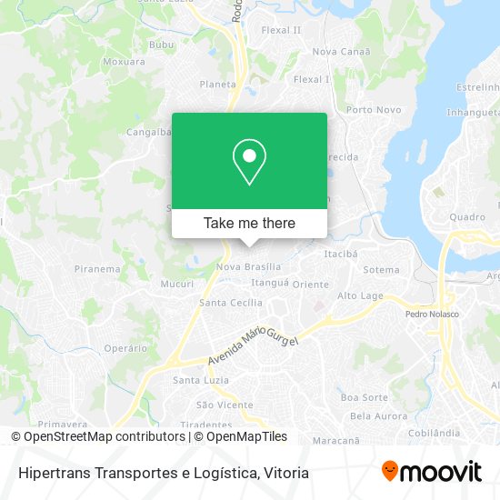 Mapa Hipertrans Transportes e Logística