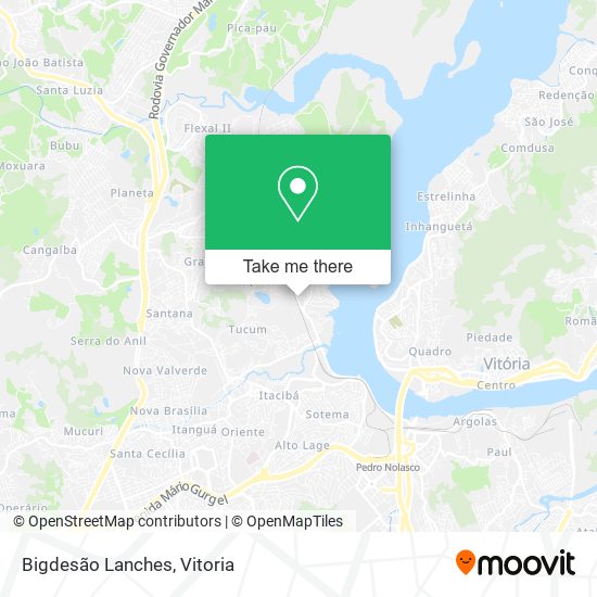 Bigdesão Lanches map