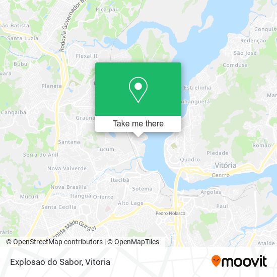 Explosao do Sabor map