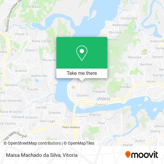Maisa Machado da Silva map