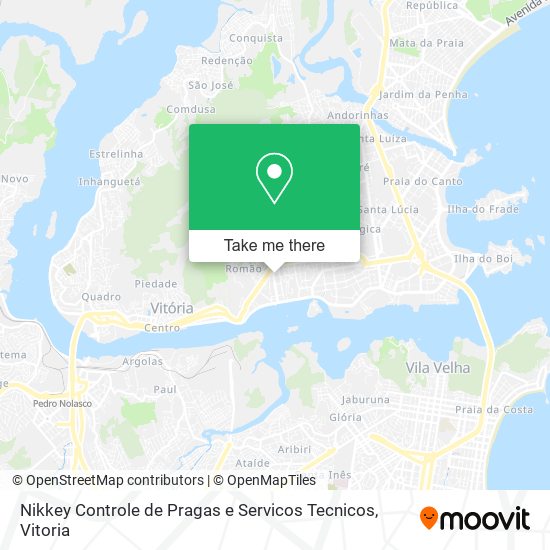 Nikkey Controle de Pragas e Servicos Tecnicos map
