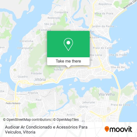 Audioar Ar Condicionado e Acessórios Para Veículos map