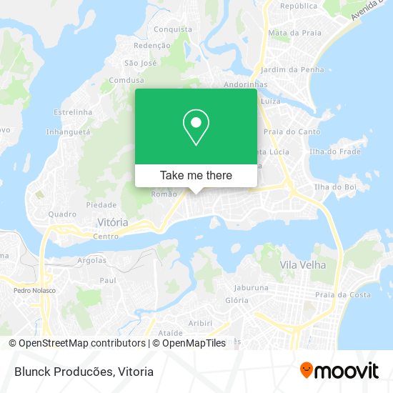 Blunck Producões map