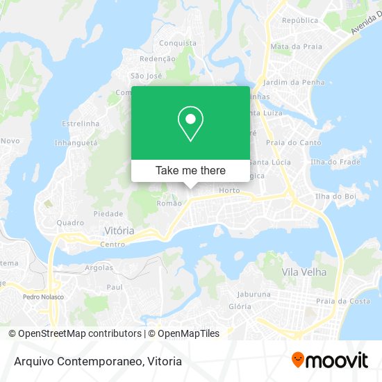 Arquivo Contemporaneo map
