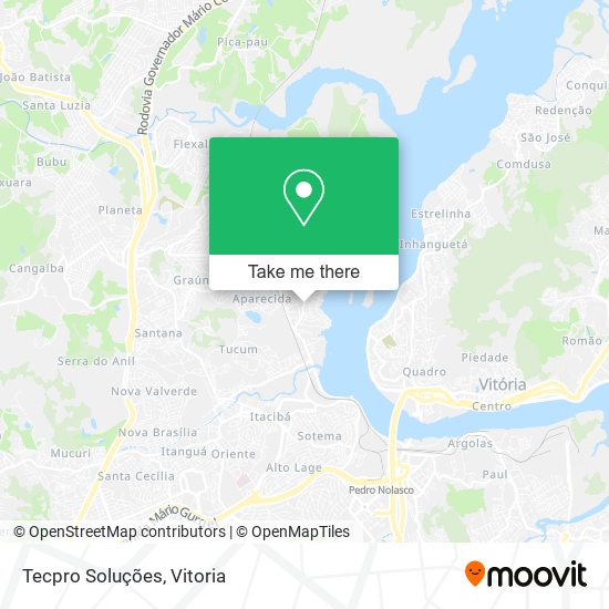 Tecpro Soluções map