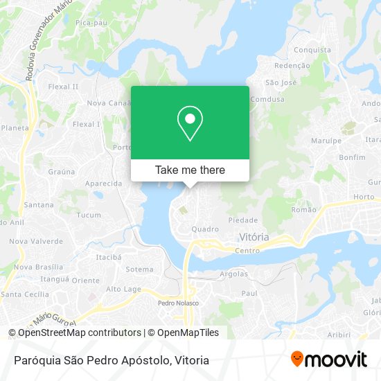 Paróquia São Pedro Apóstolo map