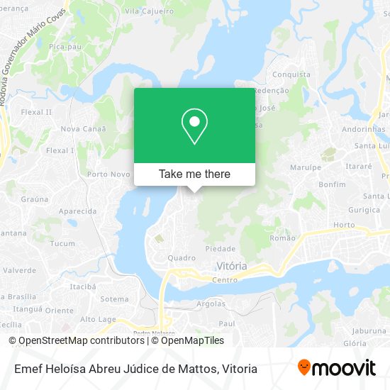Emef Heloísa Abreu Júdice de Mattos map