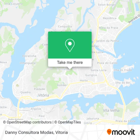 Danny Consultora Modas map