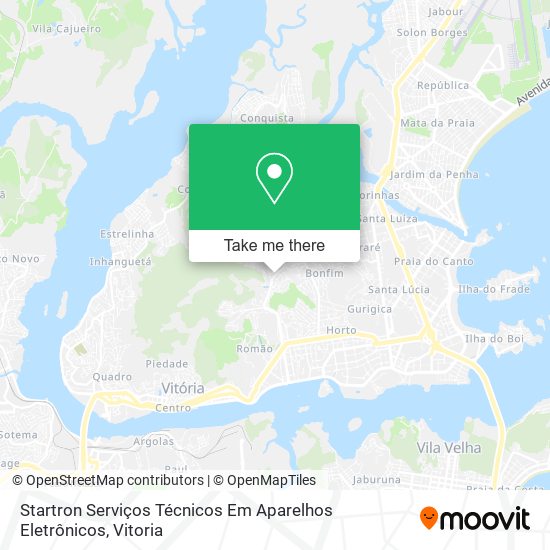 Mapa Startron Serviços Técnicos Em Aparelhos Eletrônicos