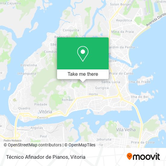 Técnico Afinador de Pianos map