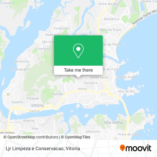 Ljr Limpeza e Conservacao map