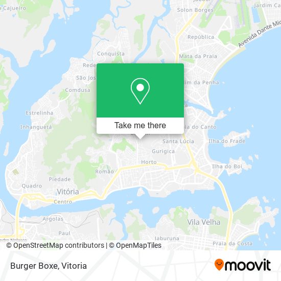 Mapa Burger Boxe