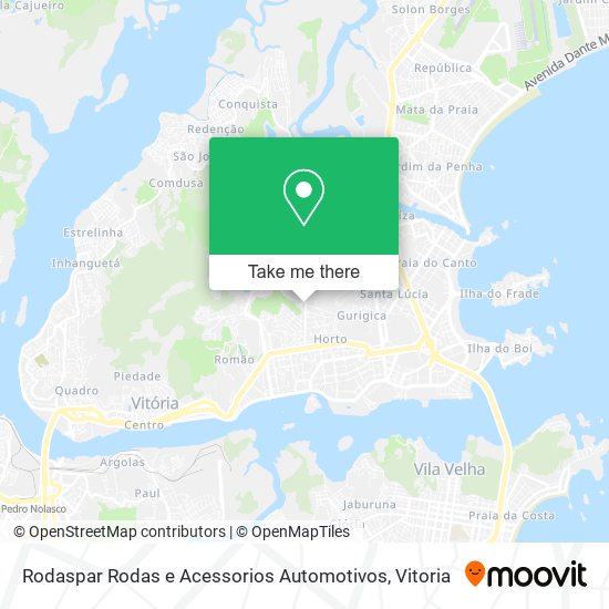 Rodaspar Rodas e Acessorios Automotivos map