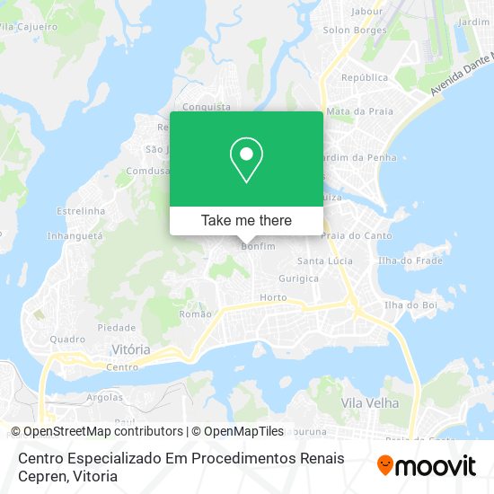 Centro Especializado Em Procedimentos Renais Cepren map