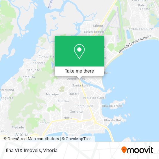 Ilha VIX Imoveis map