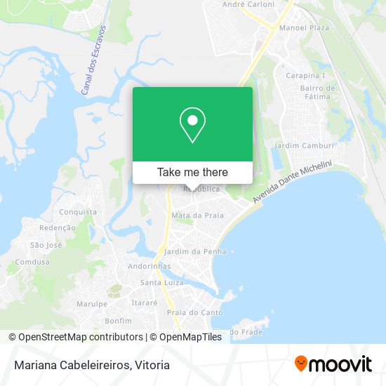 Mariana Cabeleireiros map