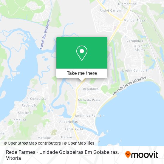 Rede Farmes - Unidade Goiabeiras Em Goiabeiras map