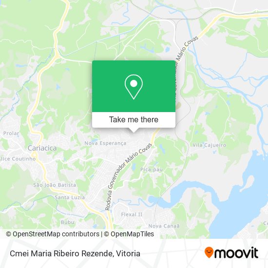 Cmei Maria Ribeiro Rezende map