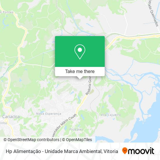 Hp Alimentação - Unidade Marca Ambiental map