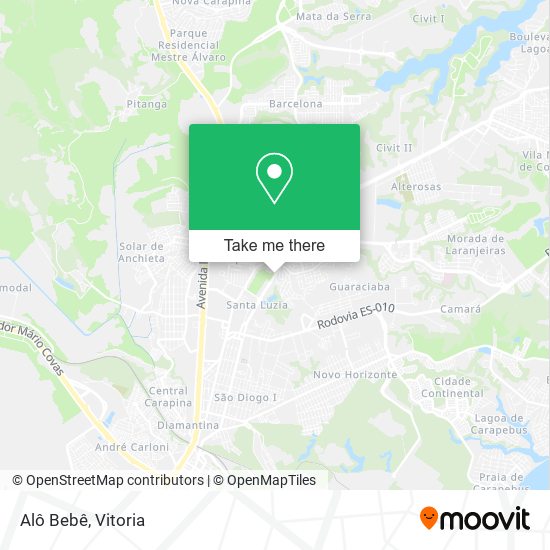 Alô Bebê map