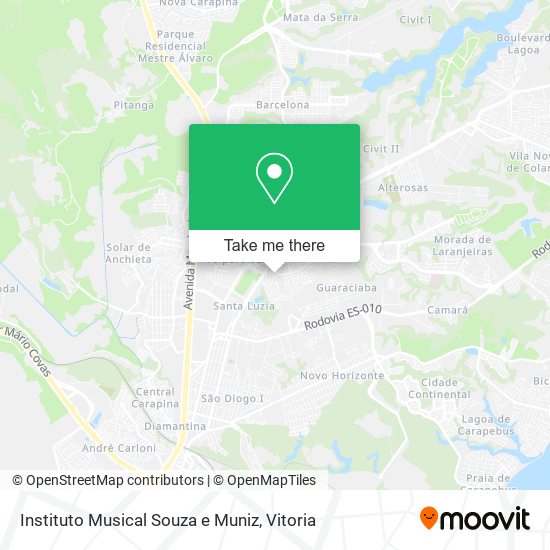 Instituto Musical Souza e Muniz map