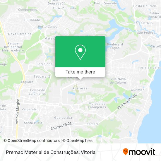 Premac Material de Construções map