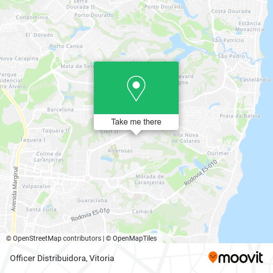 Officer Distribuidora map